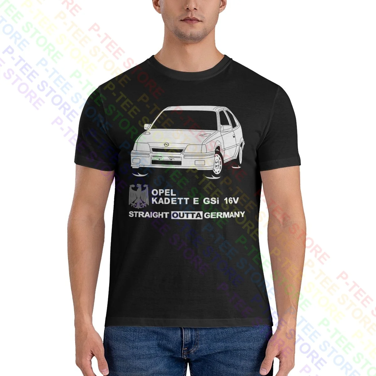 G Opel Kadett E 2.0I Gsi 16V 3 Porte C20Xe 88-91 Maglietta Pop Design Harajuku Hot Deals Tee