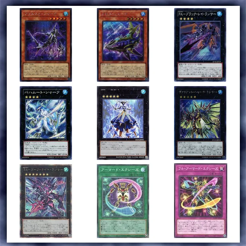 56 Pezzi Yugioh Card Water Xyz Card Deck Carta Fai Da Te