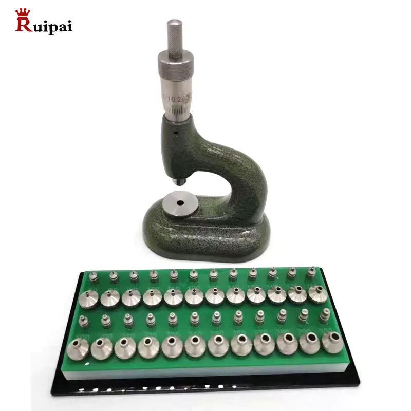 Gioielli Dell'Orologiaio Con Vite Micrometrica E Set Di 24 Pulsanti Pompa Incudine Copia Di Msa 13.100 (Bergeon 5372)
