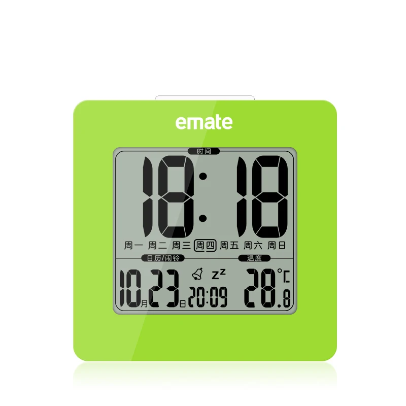 Calendario Sveglia Elettronica Led Studente Home Alarm Led Clock Ricaricabile Veglia Con Protezione Forniture Per Studenti