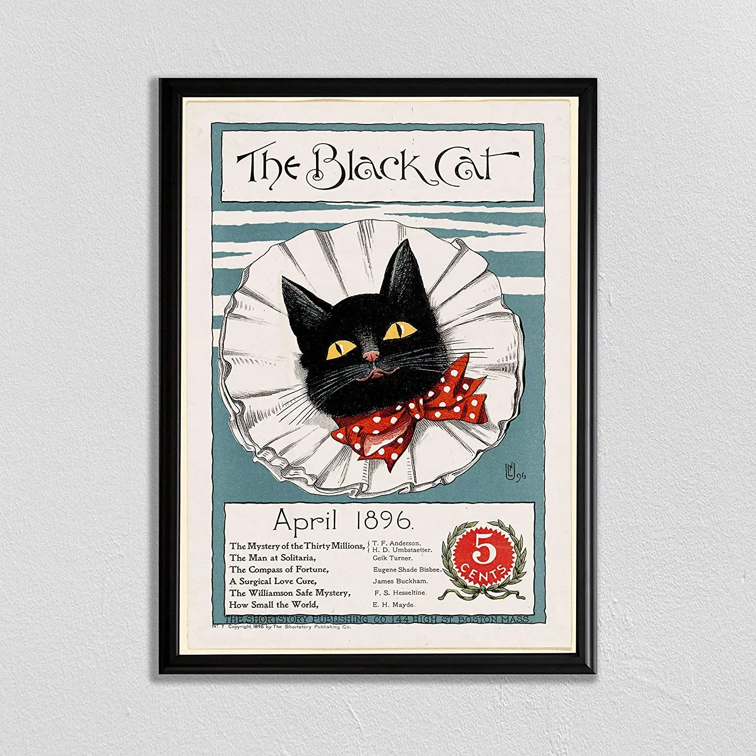Cat Tin Sign, French Tin Sign, Vintage French, Chat Noir Tin Sign, French Black Cat Tin Sign Hooligan River Tactics Lettera Divertente