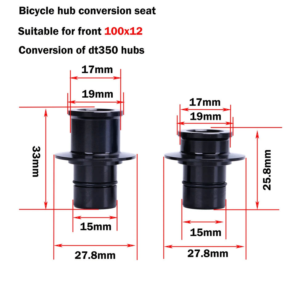 Adaptador De Tapa Final Para Bicicleta De Montaina, Accesorio Para Dtswiss/Dt240/350/370, Caupsulas Mtb, Cubo Convertidor, Qr O At
