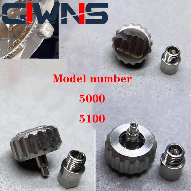 Accessori Per Corone Per La Testa Dell'Orologio Per Blancpain Fifty Fathoms 5100 5000