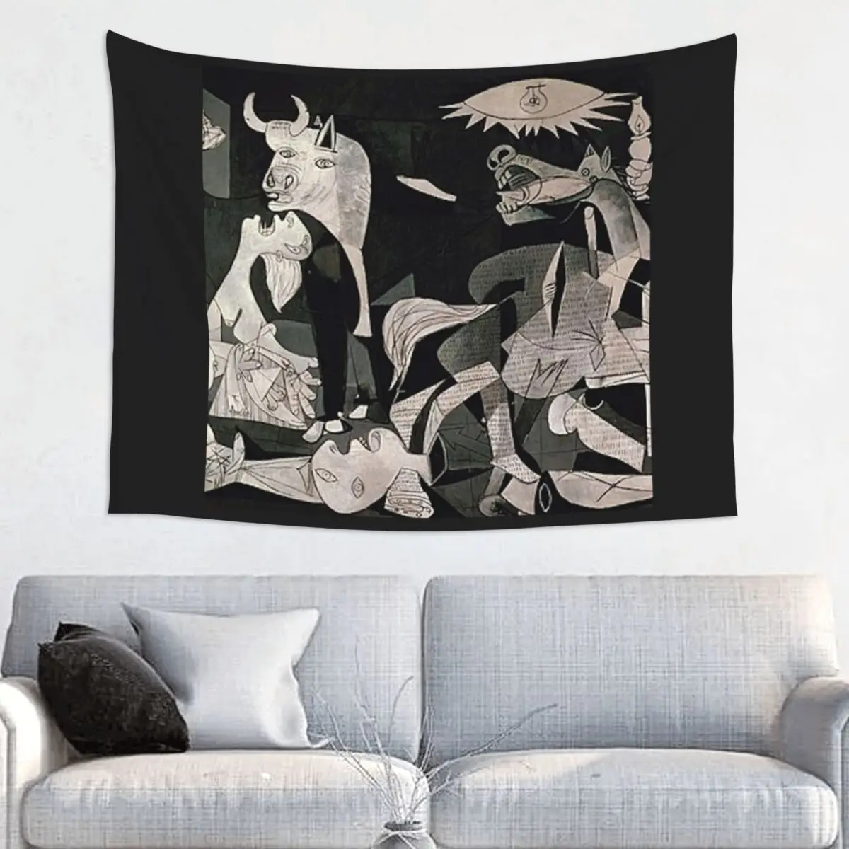 Personalizzato Spagna Pablo Picasso Guernica Arazzo Hippie Room Decor Arazzi Appeso A Parete Per La Decorazione Della Casa Del Dormitorio