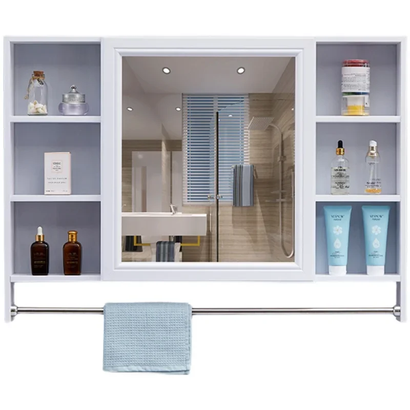 White Vanity Sets Armadi Specchio Nordic Toilet Armadi Da Bagno Estetici Angolo Di Stoccaggio Mobili Da Bagno Mobili Ausiliari
