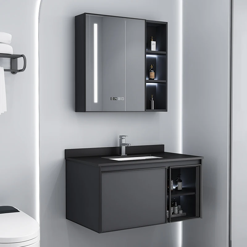 Armadi Lavabo Lavabo Da Appoggio Nero Armadi Da Bagno Rubinetti Appesi Mobili Da Bagno Mobili Ausiliari