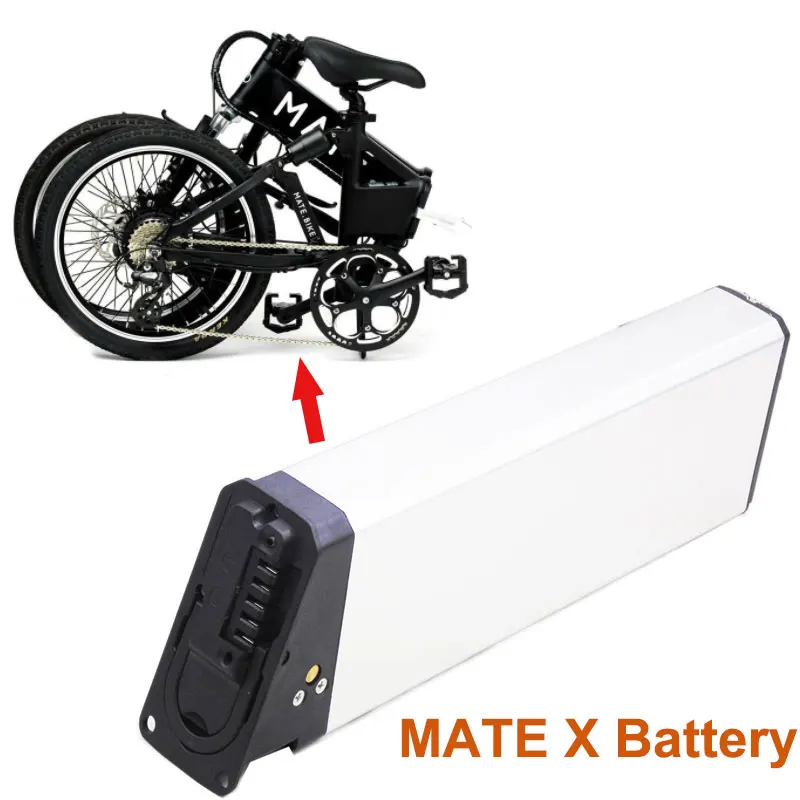 Batteria Di Ricambio Per Mate X Bike 48V 13Ah 16Ah 17.5Ah 750W 1000W Pieghevole Batteria Elettrica Nascosta Al Litio Akku