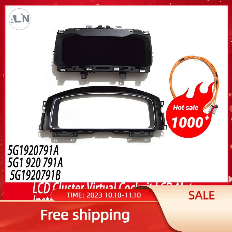 Muslimexayb Per Vw Golf 7 Gti R Lcd Cluster Virtual Cockpit Lcd Meter 5 G1 920 791 B 5 G1 920 791 A