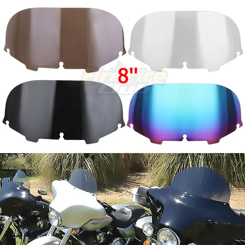 Accessori Moto Per Harley Touring Electra Street Glide 1996-2013 Moto Touring Batwing Parabrezza Deflettore Del Vento