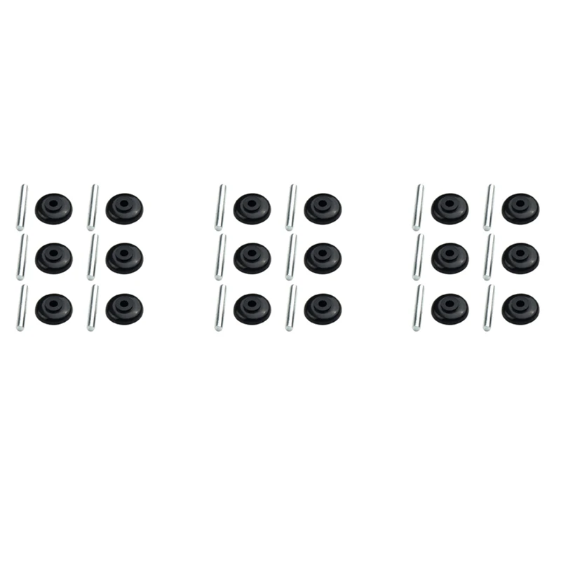 3X Axles Rollers Little Wheels Per Dyson Dc35 Dc44 Dc45 Dc59 Dc62 V6 Sv03 Sv06 Sv07 Powerheads Sottovuoto Teste Motorizzate