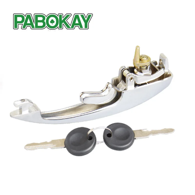 Per Vw Bay Tipo 2 T2 Camper Van Bus Set Maniglia Cromata Con Chiavi 113898205M 111837205J