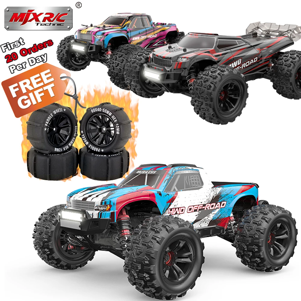 Mjx Hyper Go 16208 16210 Telecomando 2.4G 1/16 Brushless Rc Hobby Car Vehicle 68Kmh Fuoristrada Ad Alta Velocità
