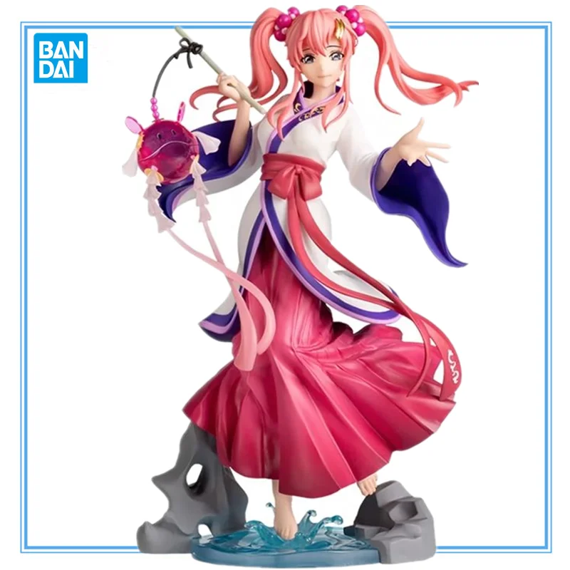 In Magazzino Originale Bandai Bn Figure Gundam Seed Lacus Clyne Pvc Anime Figure Action Figures Model Toys