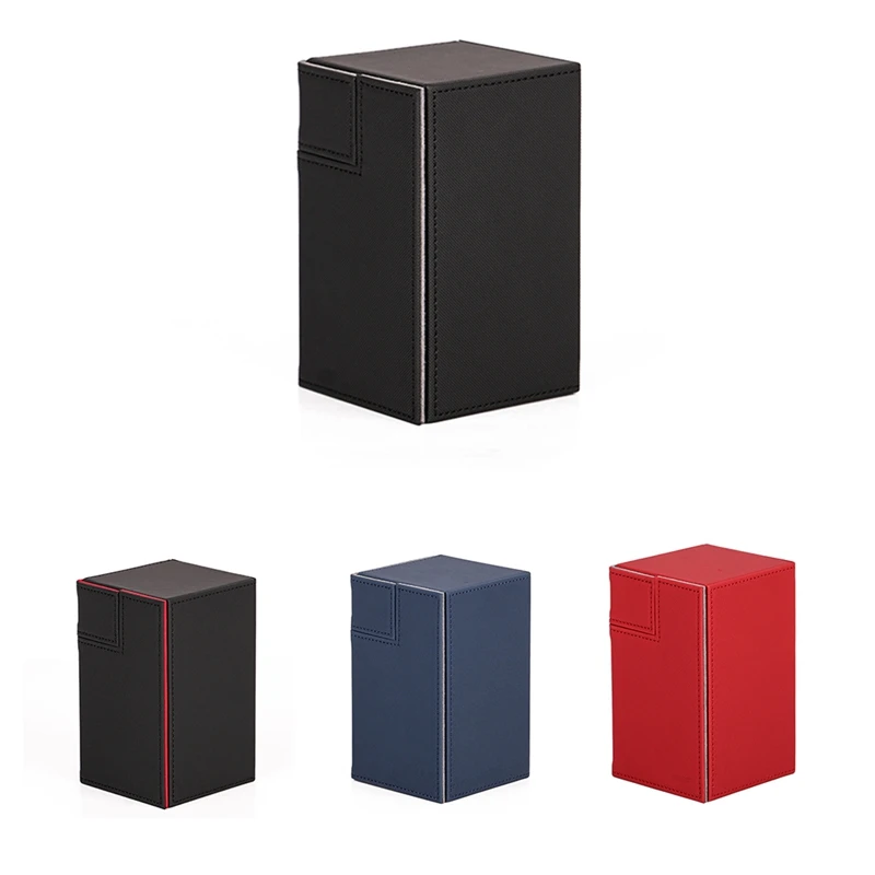 Ultra 100 + Cards Deck Box Leather Board Games Cards Deck Case Per Magical Tutte Le Carte Keyforge