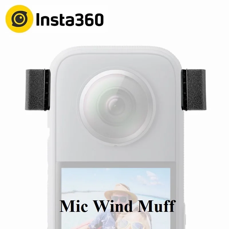 Insta360 X3 Mic Wind Muff Per Insta 360 Accessori Originali