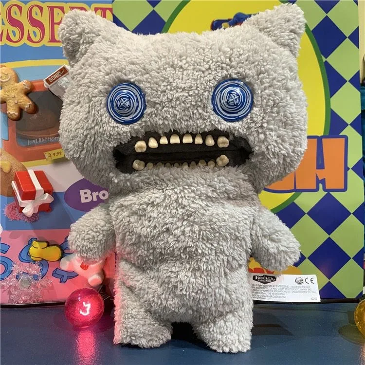 Anime Figure Fuggler Divertente Brutto Mostro Peluche Dentato Mostro Mostro Bigtooth Bambole Kawaii Ornamento Della Stanza Regalo Di Halloween