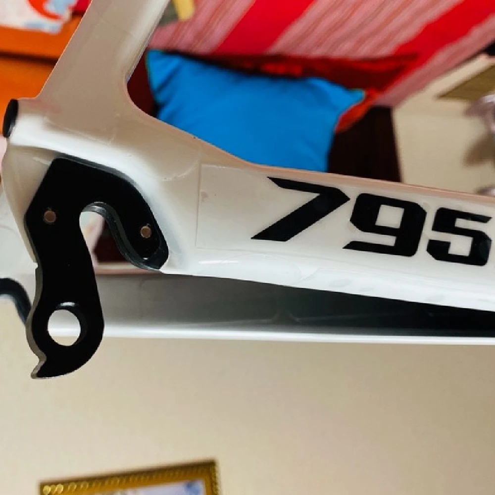 2Pc Bicicletta Deragliatore Posteriore Gancio Per Look 765 Hm Optimum Disc Huez Look 795 Aerolight Look 796 Blade Monoblade Rs Mech Dropout