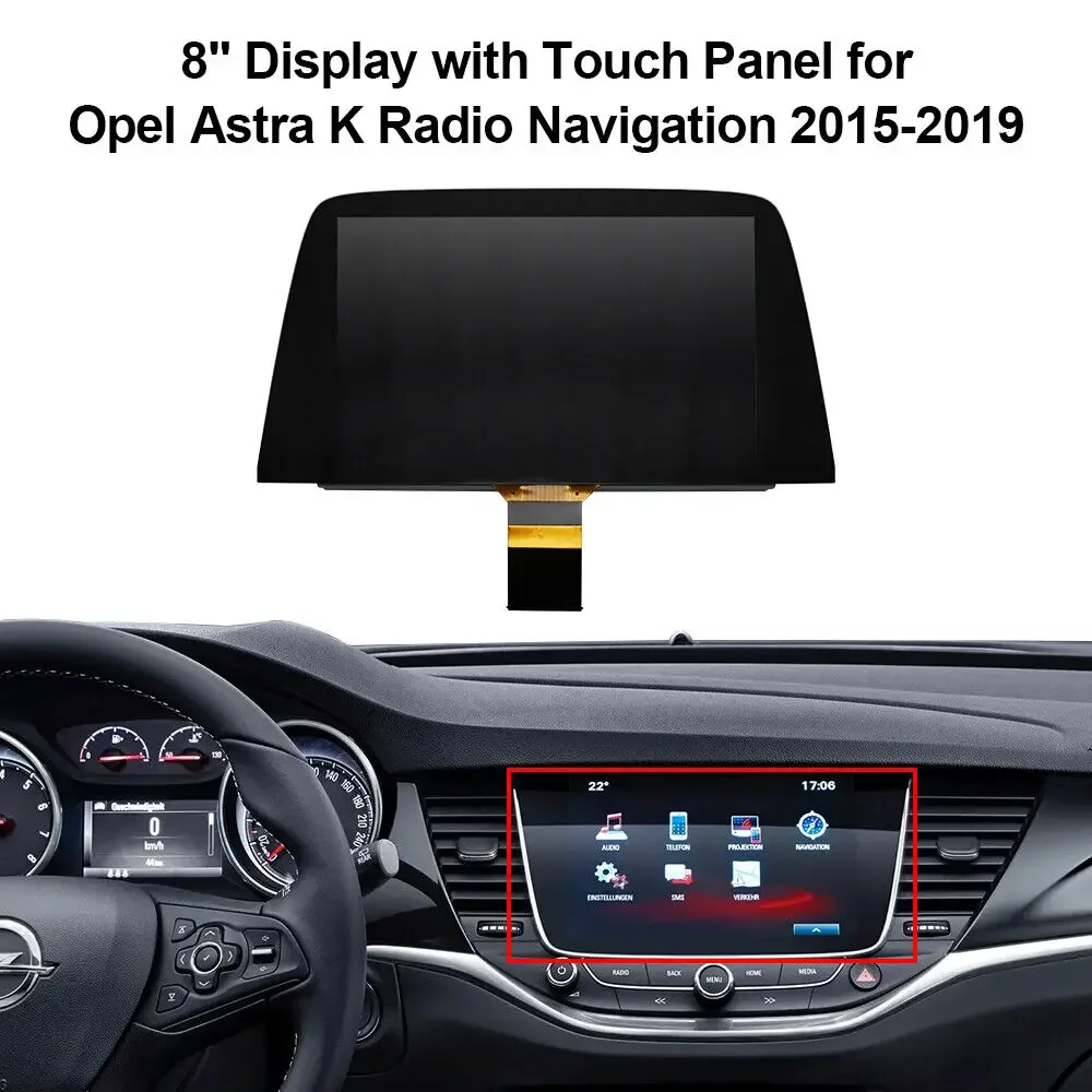 Display Con Pannello A Sfioramento Per Navigazione Radio Opel Astra K E Buick Verano