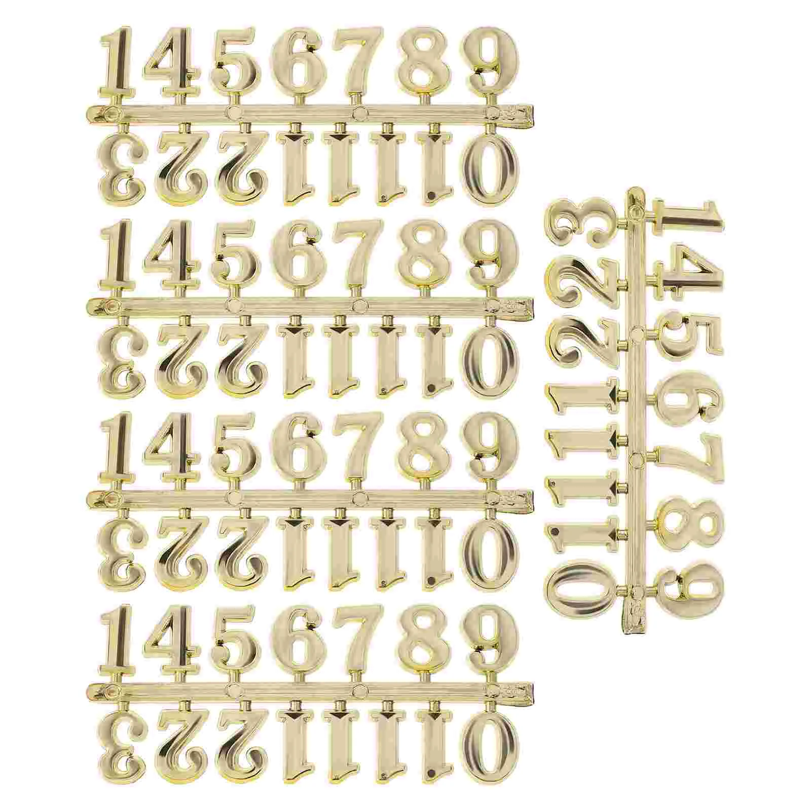 5 Set Numeri Orologio Orologio Fai Da Te Numeri Orologio Parti Numeri Romani Orologio Da Parete Orologio Numero Piastra Gusto Tempo Orologi Orologio D