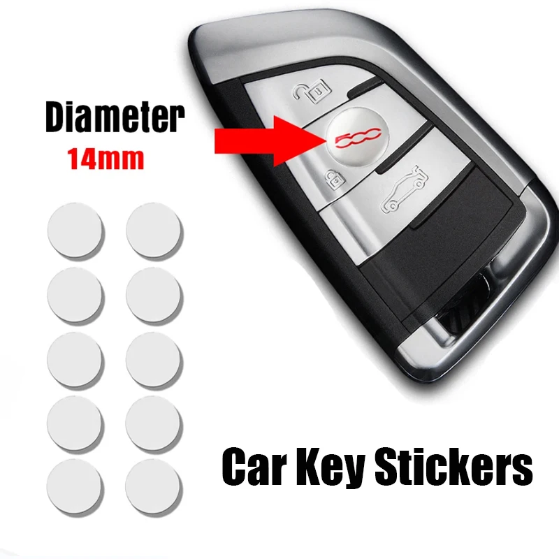 14Mm Alluminio Auto Remote Key Sticker Emblem Accessori Per Seat Ibiza 6L 6J Leon Mk3 5F Mk2 Cupra Formor Ateca Fr