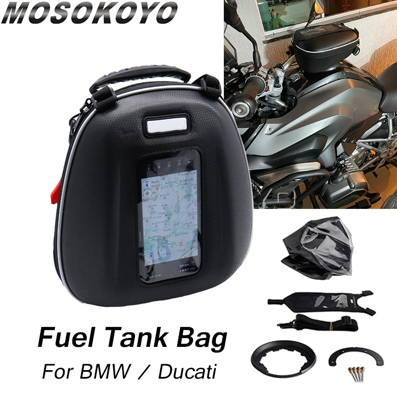 Borsa Serbatoio Carburante Per Ducati Multistrada V4 1200 Enduro Dvt 1260/S/Enduro 950 Tanklock Racing Zaino Bagagli Borse Attrezzi Moto