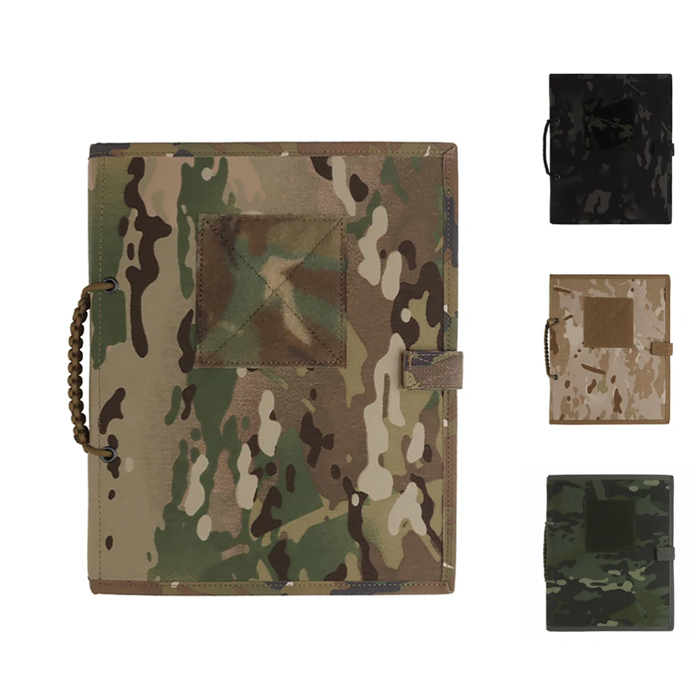 Badge Storage Display Book Camouflage Tactical Style Armband Storage Cloth Sticker Stamp Collection Per Poster Army Fan