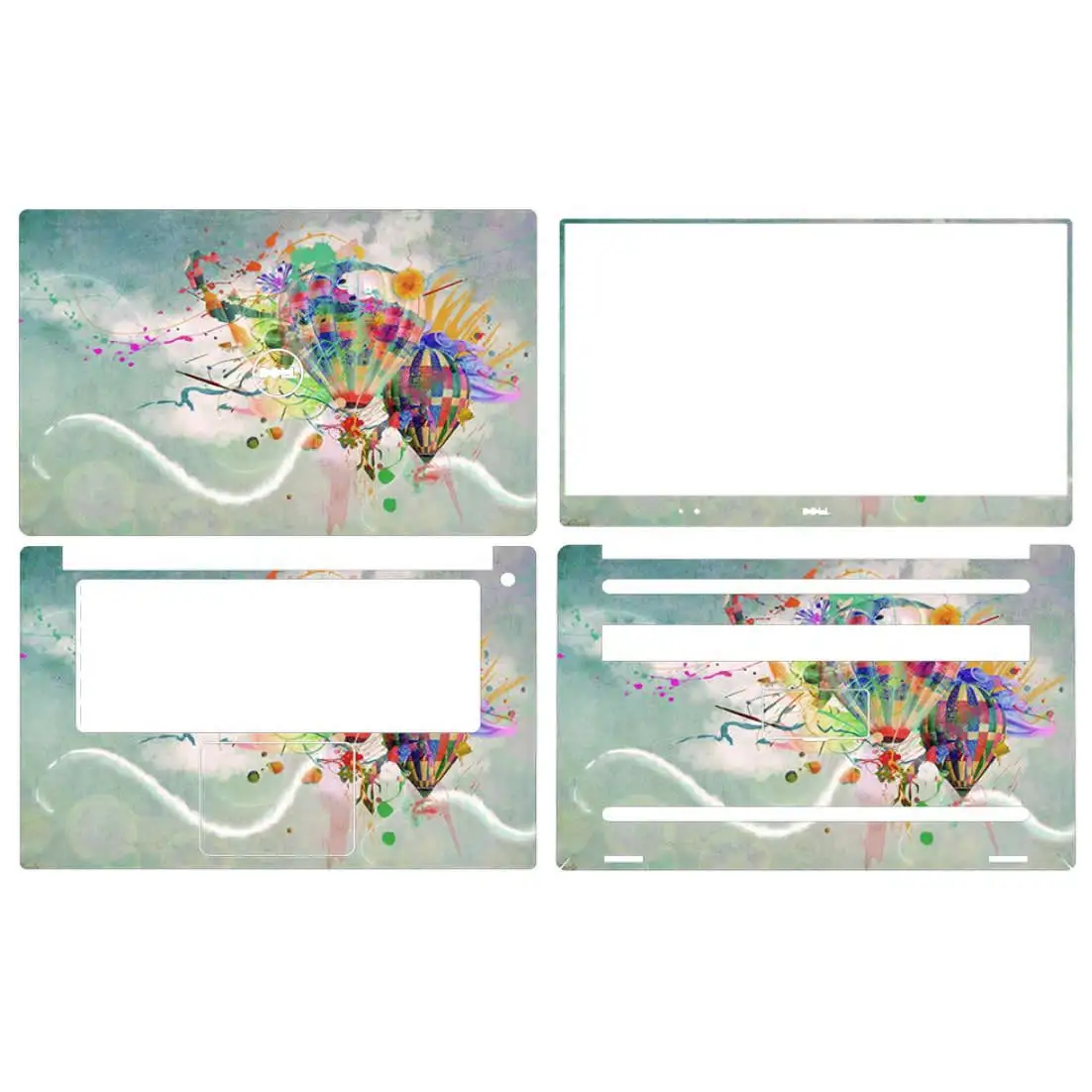 Kh Laptop Sticker Skin Decals Cover Protector Guard Per Dell Xps Precision Precision 5510