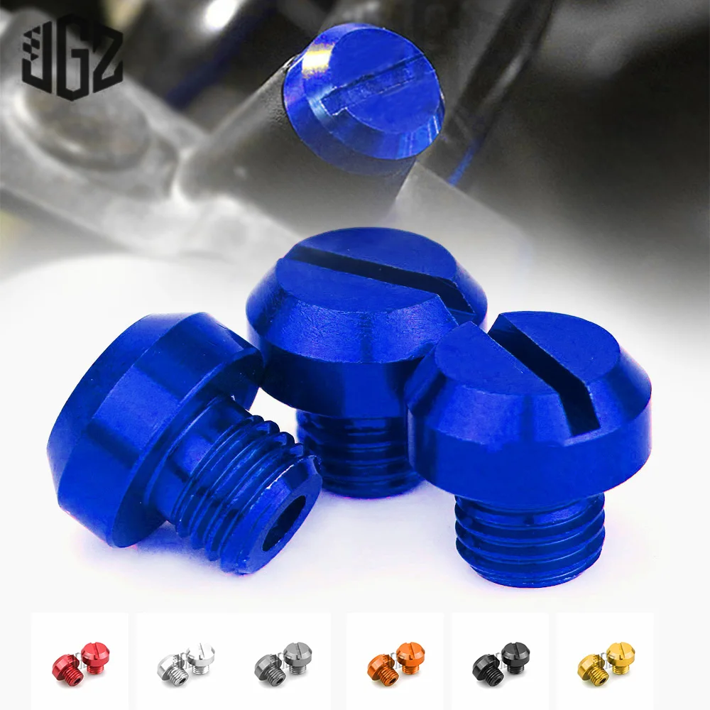 M10 * 1.25 Moto Cnc Alluminio Specchietto Retrovisore Foro Spina Viti Bulloni Tappi Per Yamaha Yzf R1 R6 R3 R25 R15 V3 R125 R15M