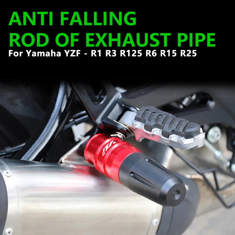 Per Yamaha Yzf R1 R3 R5 R15 R25 R125 Di Scarico Frame Sliders Crash Pads Cadere Protector Yzf-R1 Yzf-R3 Yzf-R5 Yzf-R15 Yzf-R25