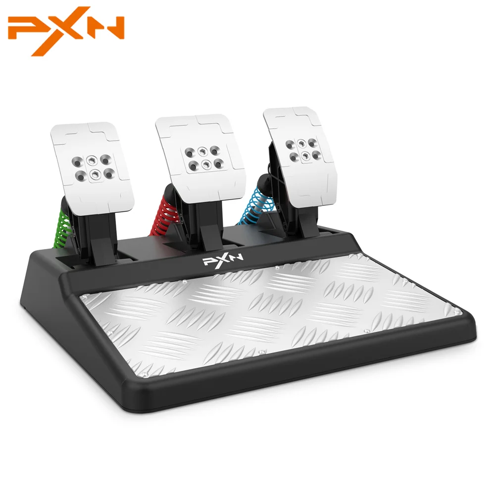Pedali Del Volante Del Simulatore Di Corse Pxn Pxn-A3 Con Effetto Magnetico Hall E Forza Del Pedale Regolabile Per Pxn-V10, V9, V3,V900