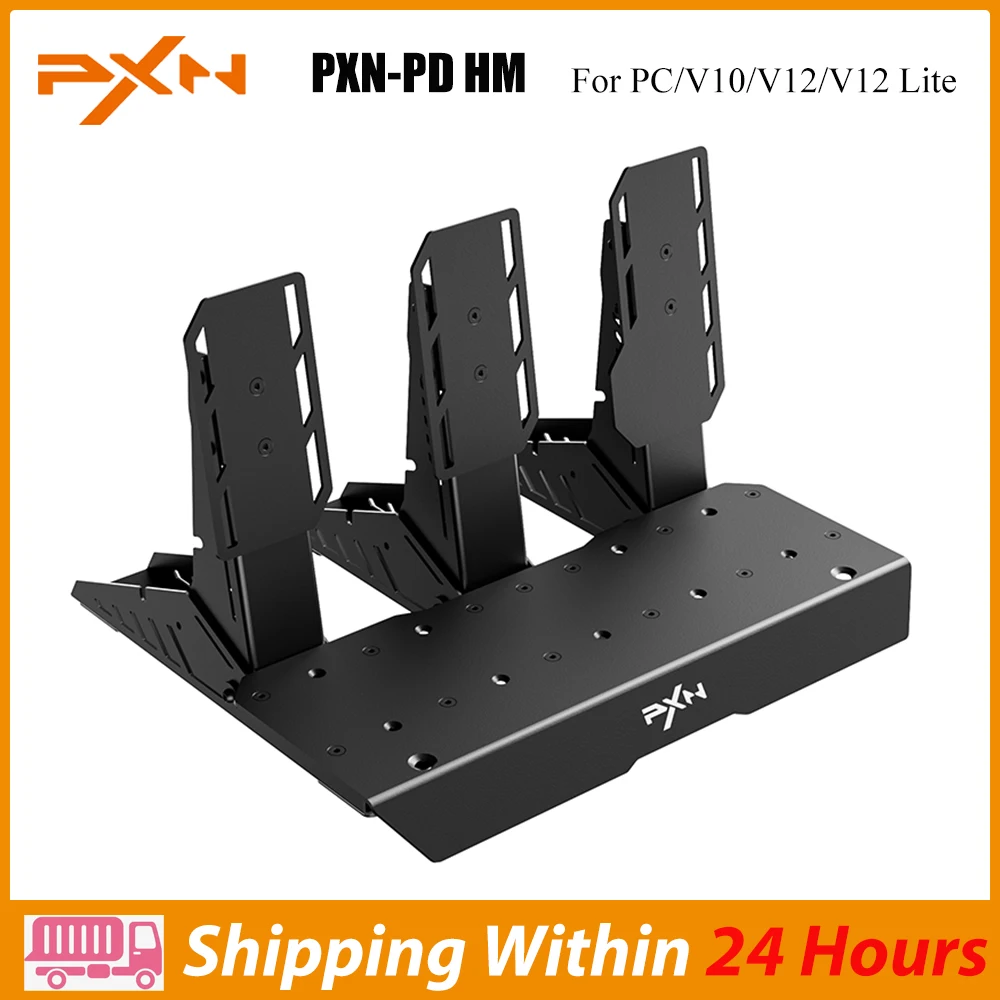 Pedali Del Volante Da Gioco Pxn Pd Hm Con Effetto Magnetico Hall E Forza Del Pedale Regolabile Per Pc Windows Pxn-V10,V12 Lite,V12
