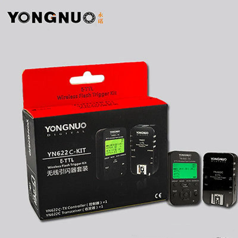 Yongnuo Yn-622C Tx + Wireless Flash Trigger Yn-622C Yn622C Kit Per Canon E-Ttl Fotocamera 5D Iii 60D 7D 700D 60D 70D 1D 550D