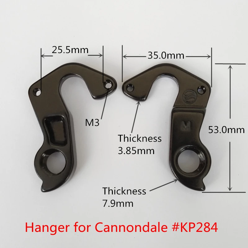 1Pc Gancio Per Attrezzi Da Bicicletta Per Cannondale # Kp284 Quick Cx Bulls Black Kids Street 24 Trail Althea Serie Bad Boy Deragliatore Hanger