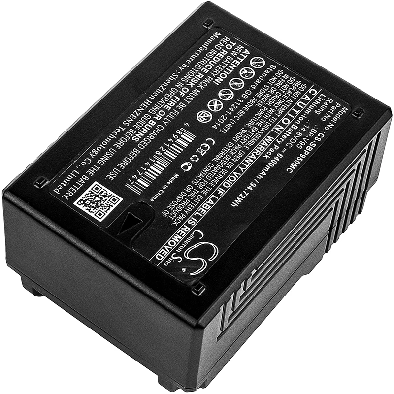 Fotocamera 6400Mah Batteria Per Red Sm-4230Rc Sony Bp-V95 One Epic Scarlet Dragon Pmw-Ex330 Pmw-F5 Pmw-F55 Pmw-400