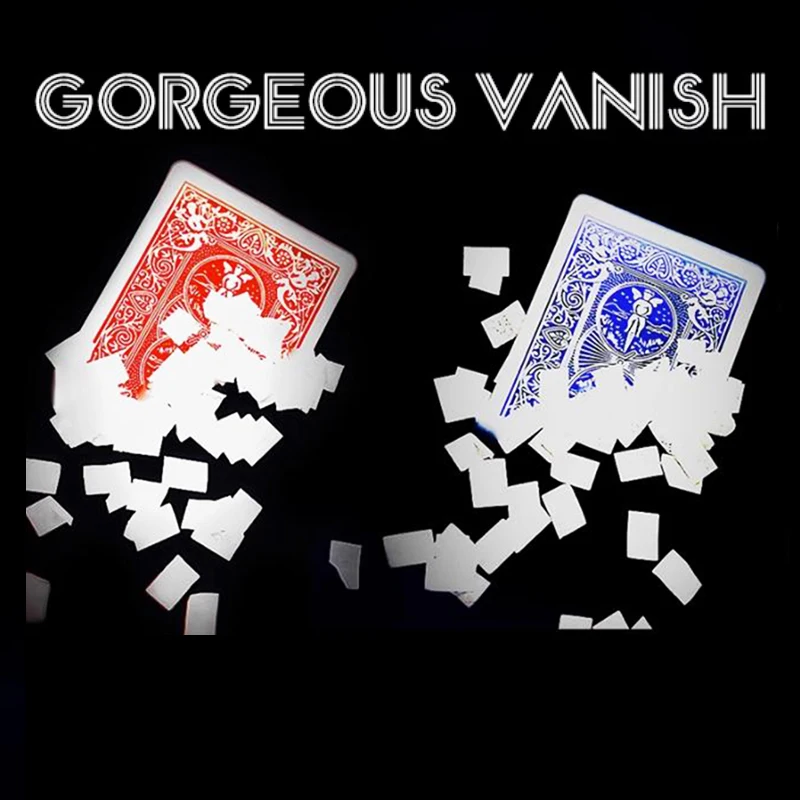 Gorgeous Vanish Magic Tricks Carta Da Gioco Vanish To Snowflakes Carta Che Appare Cambia Magia Close Up Street Illusions Gimmicks