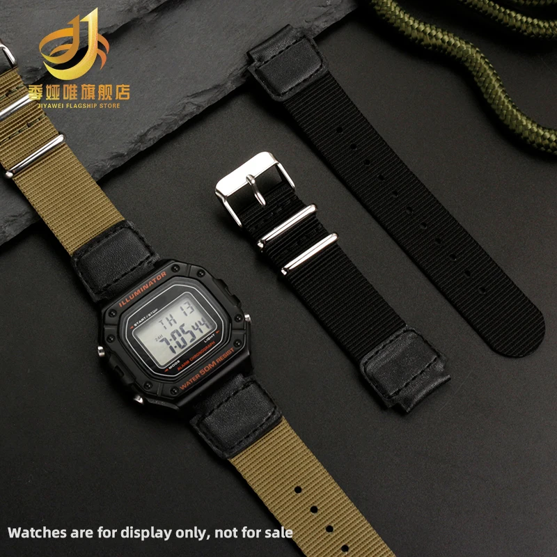 Adatto Per Serie Casio Sgw-300/Ae1200Wh/Ae1300Wh/W218H Nylon Impermeabile Per Esterni