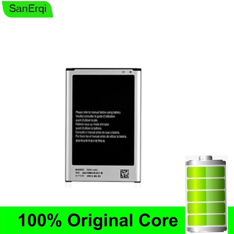 B800Be B800Bc Per Samsung Galaxy Note3 Note 3 N9000 9000 N9005 N9006 N9008 N9009 N9008V N9002 Batteria Bateria Sanerqi