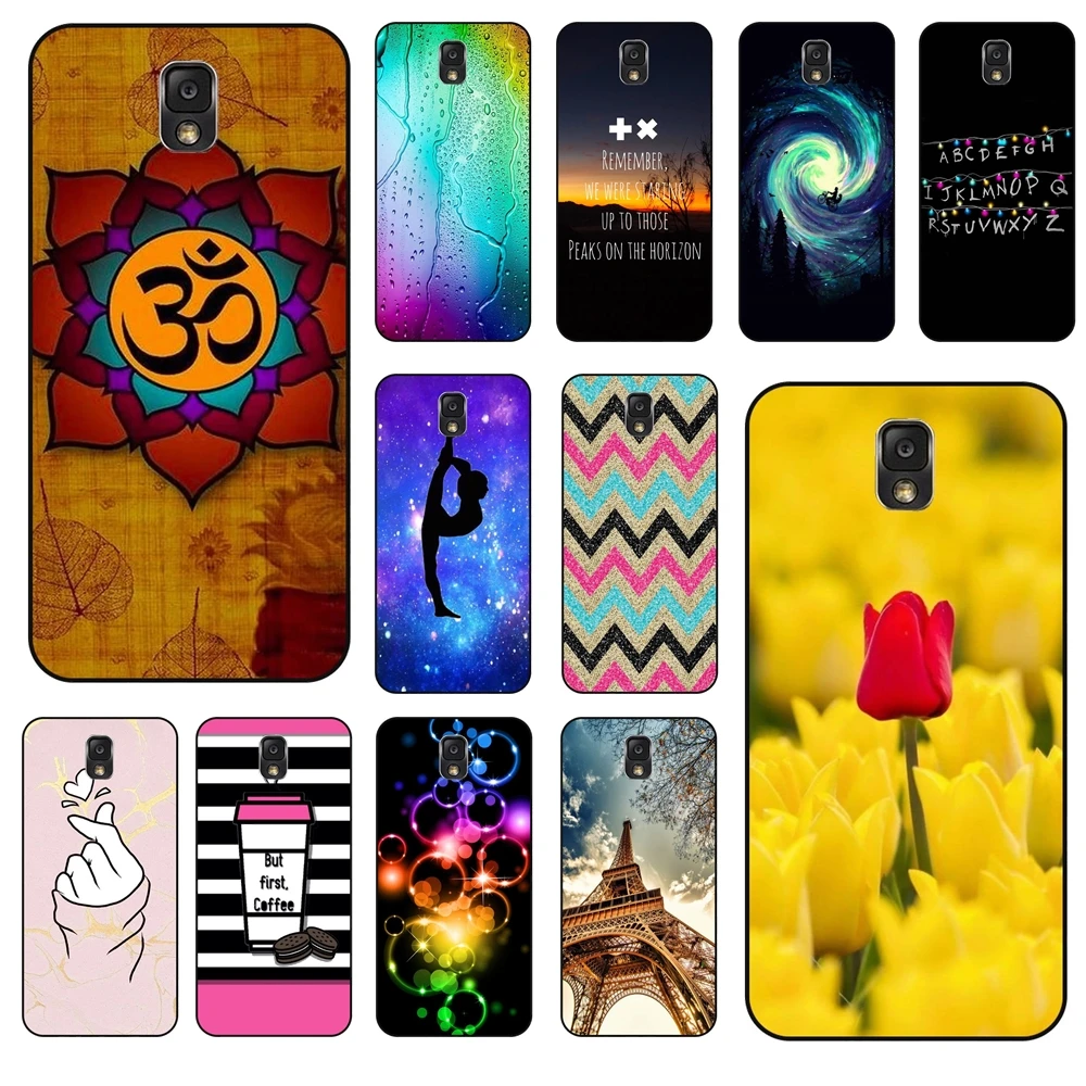 Per Samsung Galaxy Note 3 Paraurti Nero Silicone Prime Animal Black Waterproof Trend Shell 3D Per Samsung Galaxy Note 3 Femmes