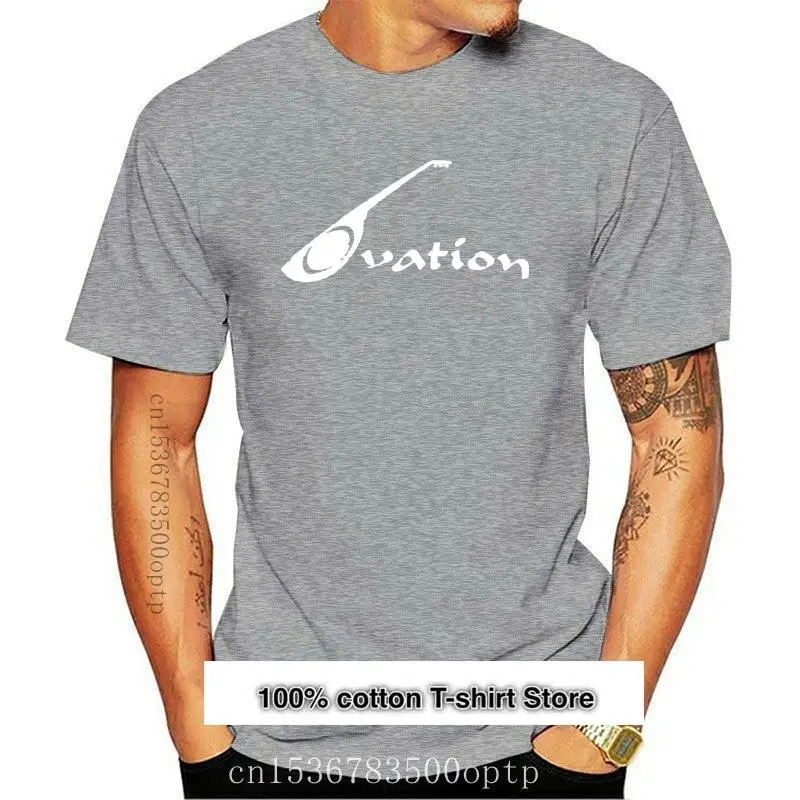 Ropa Para Hombre, Camiseta Desgastada Con Logo De Guitarra Ovation, Adamas