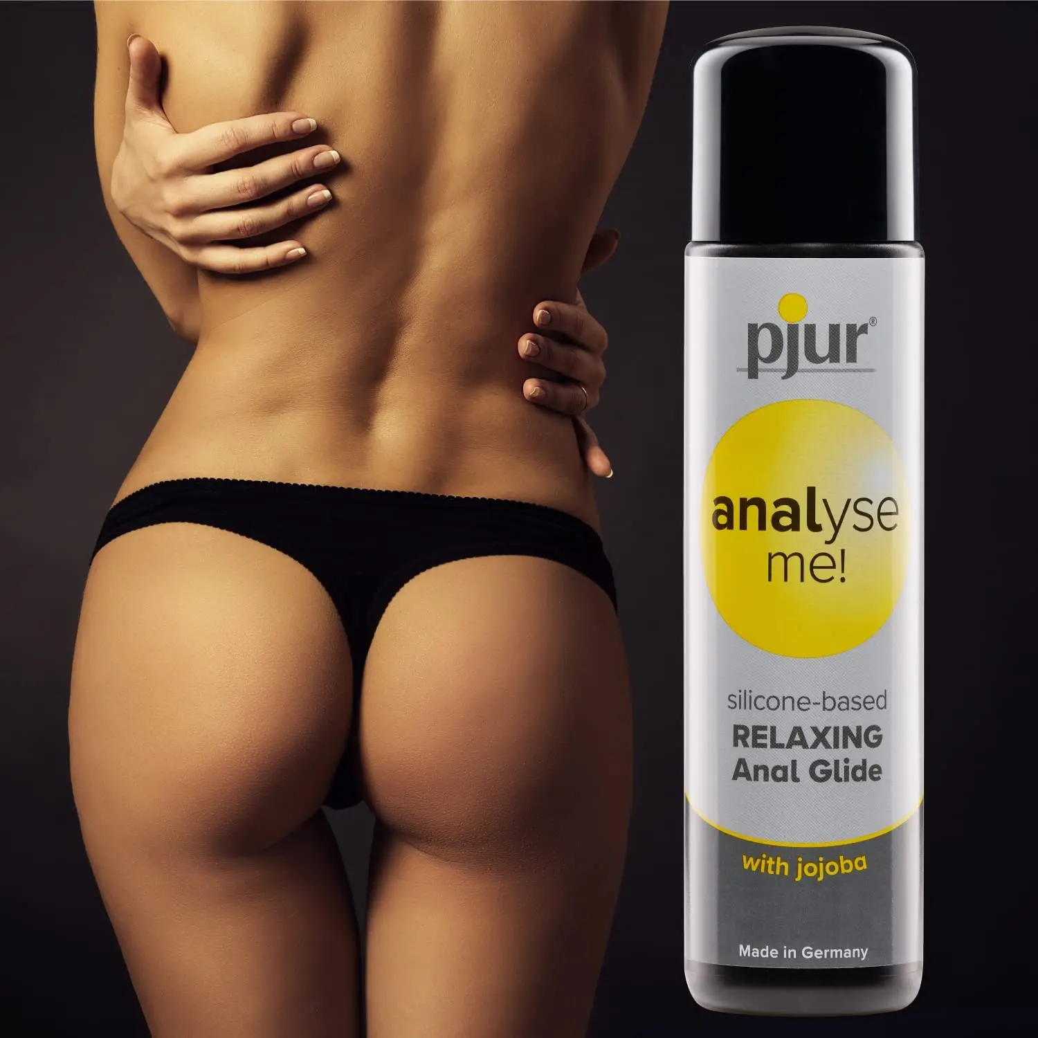 Pjur Analyse Me Lubrificante A Base Di Silicone Lubrificante Per L'Ano Rilassante Per Il Sesso Anale Indolore Gel Per Il Sesso Anale Con Jojoba Lubrif