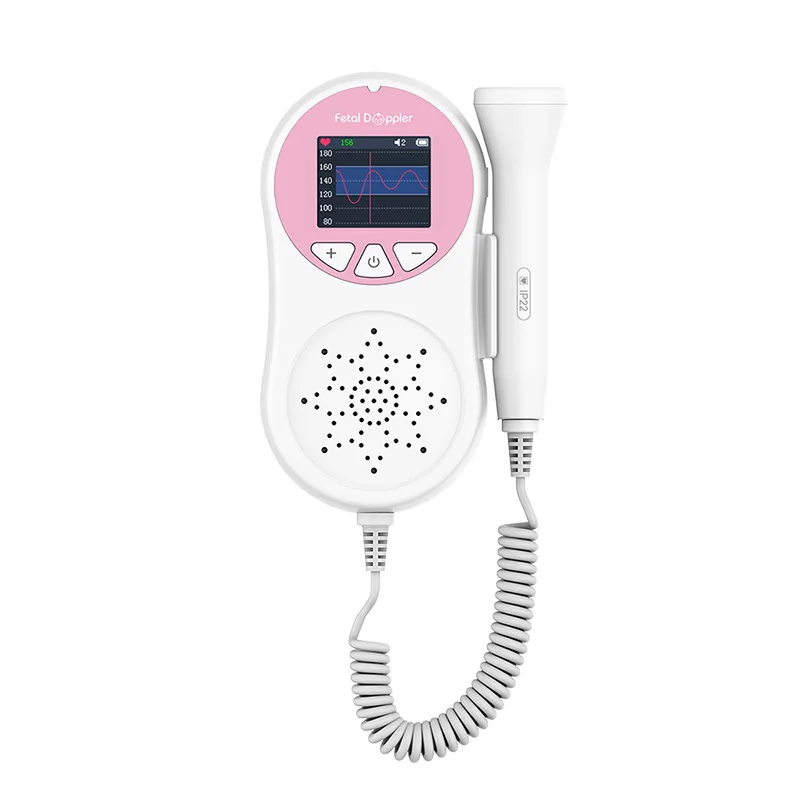 10C/Cl Home Care Pocket Fetal Doppler Monitor Per La Gravidanza Del Battito Cardiaco Doppler Fetale