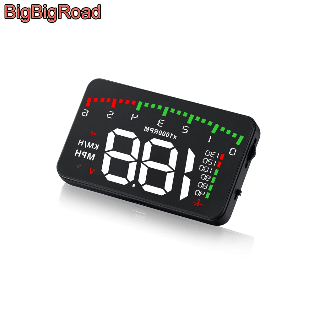 Car Hud Display Parabrezza Proiettore Sistema Di Allarme Gps Per Jeep Compass Patriot Renegade Gladiator Commander Srt Cherokee Recon