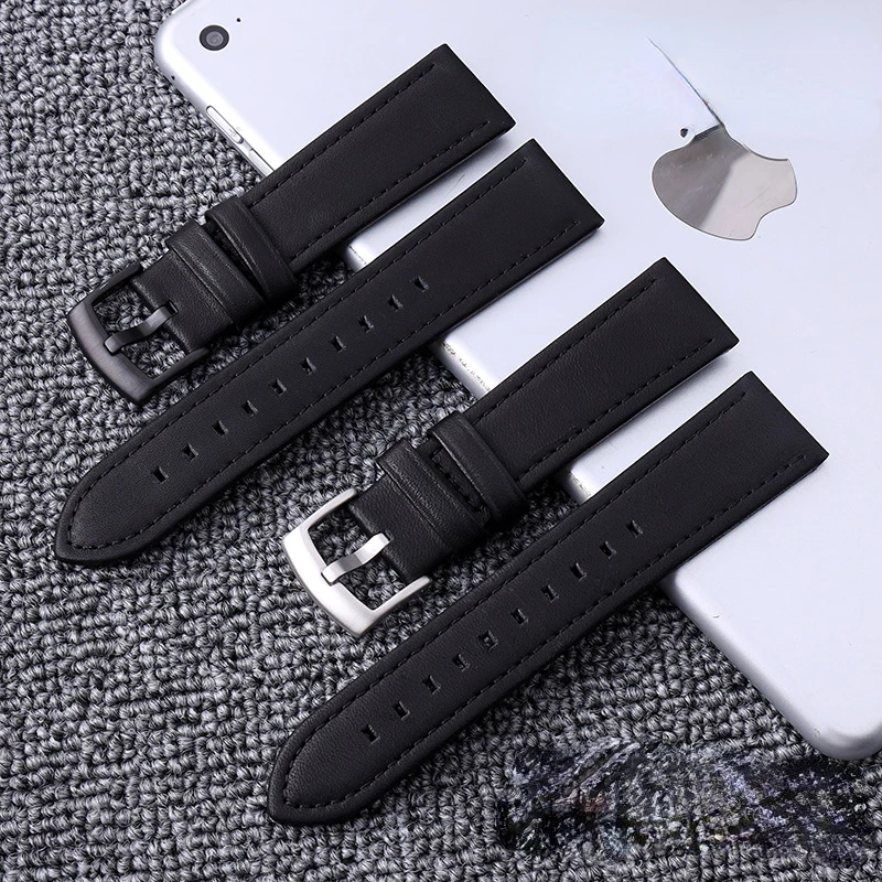 Cinturino In Vera Pelle Per Armani Ar1692 1694 1732 1828 2075 Ax2098 Impermeabile A Prova Di Sudore Da Uomo Cinturino Accessori20 22Mm