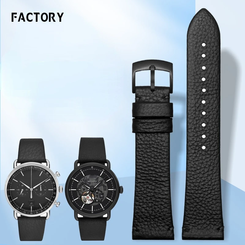 Cinturino Per Armani Black Warrior Watch Ar60028 Ar11143 Ar11011 Cinturino Per Orologio In Vera Pelle Accessori 22Mm