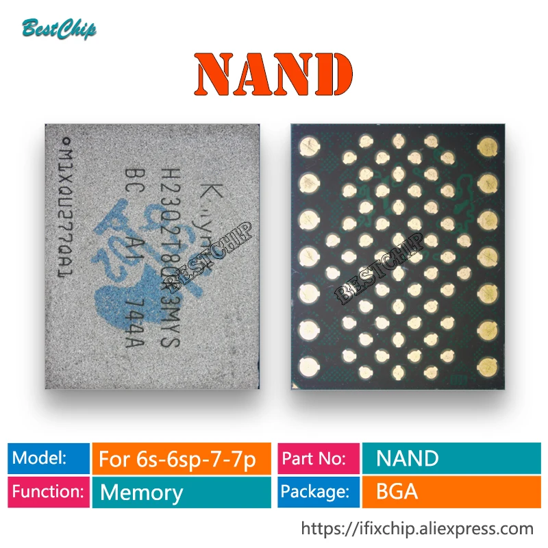 32Gb 32G 64Gb Hardisk Hdd Nand Ic Chip Per Iphone 5S/5C/Se 6 6Plus/ 6S /6Sp/ 7 / 7Plus