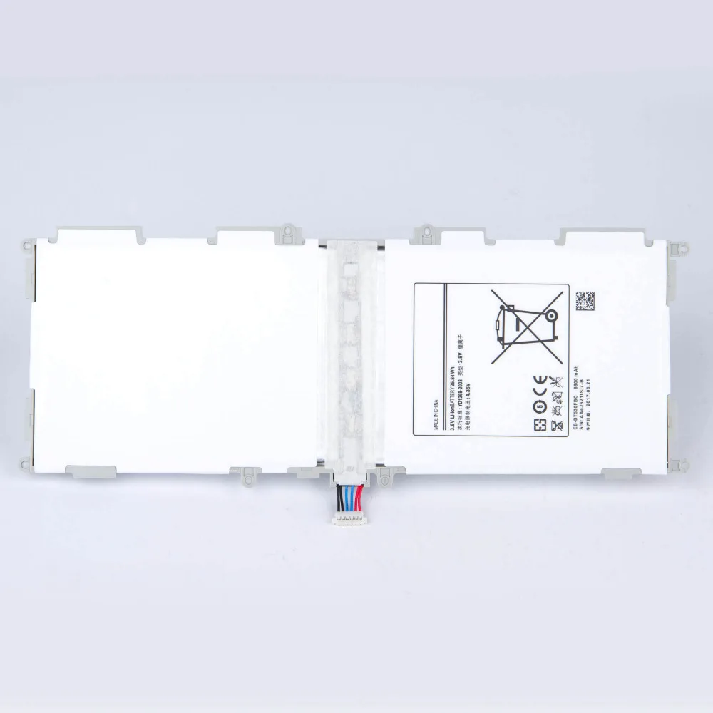 Nuovo 6800 Mah Eb-Bt530Fbc/Eb-Bt530Fbe Per Tablet Samsung Galaxy Tab 4 10.1 "T530 T531 T535 P5220 Sm-T530Nu Batteria Sostituzione