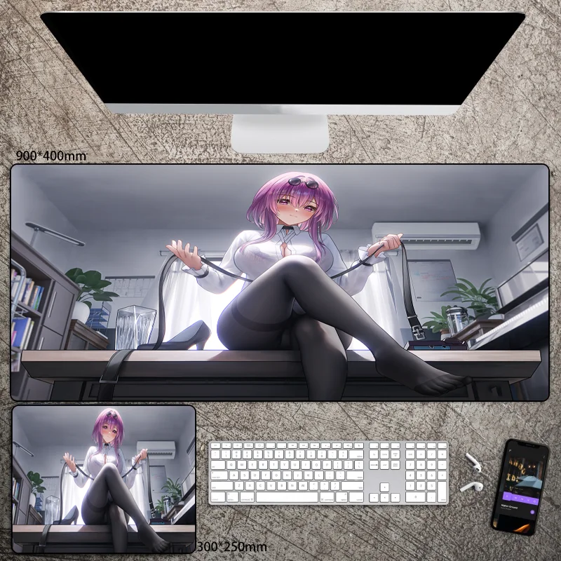 Honkai Star Rail Kafka Anime Mouse Pad Computer Table Pad Gaming Hoom Accessori Kawaii Comic Mousepad Gamer Cabinet Desk Mat