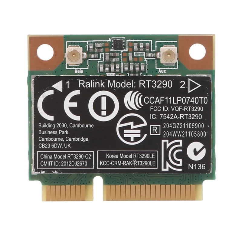 Rt3290 Per Scheda Cq58 M6 Half Mini Pcie Pci-Express Wireless Wifi Wlan Bt3.0