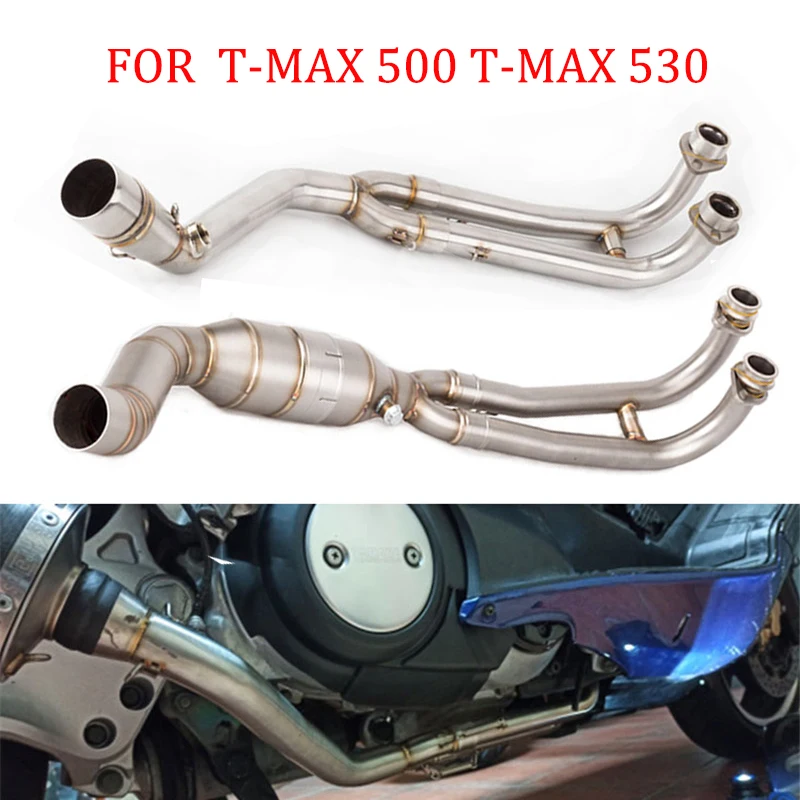 Tmax500 Tmax530 Tubo Di Scarico Completo Del Sistema Di Scarico Per Yamaha T-Max Tmax 500 Tmax530 T-Max 500 530 2008-2019 Scarico Per Yoshimura