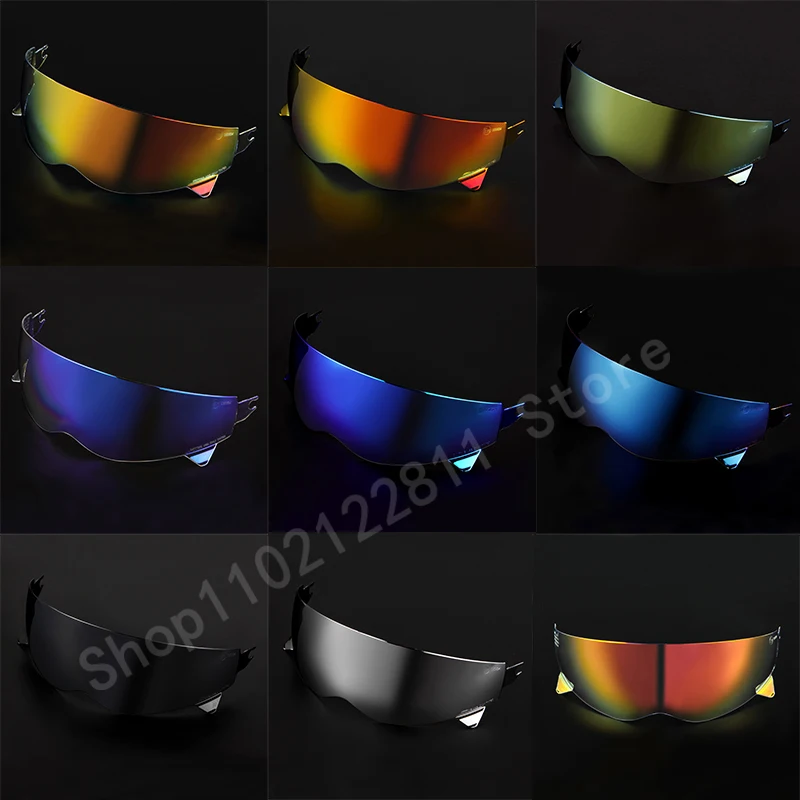 Per Scorpion Exo Combat/Covert-X Casco Moto Shield Lens Retro Scorpion Helmet Accessori Parabrezza Anti-Uv